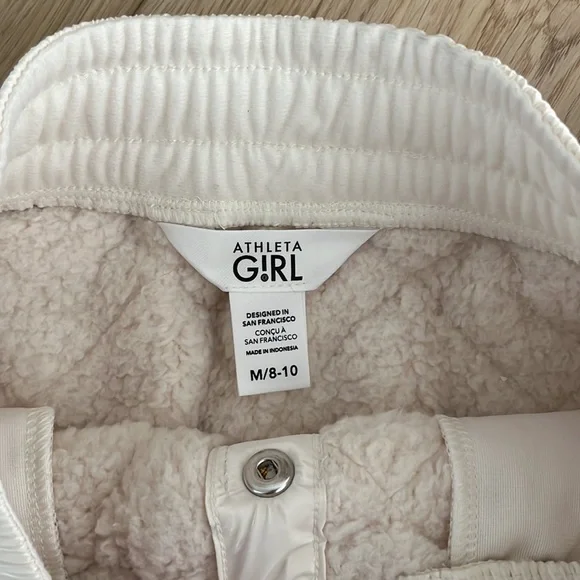 Athleta Girl Toasty Buns Metallic Quilted Mini Skirt - Picture 4 of 5